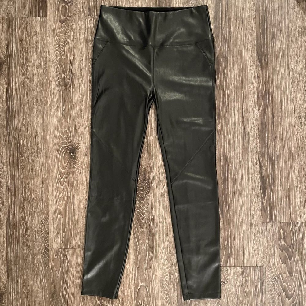 David Lerner faux leather leggings